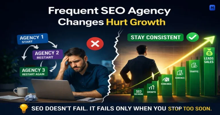 Why Changing SEO Agency Every 3 Months Is Hurting Your Business
