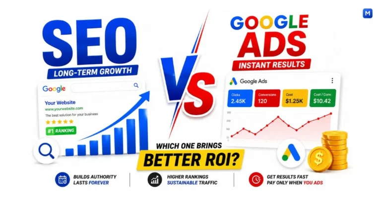 SEO vs Google Ads – Which One Brings Better ROI for Your Business?